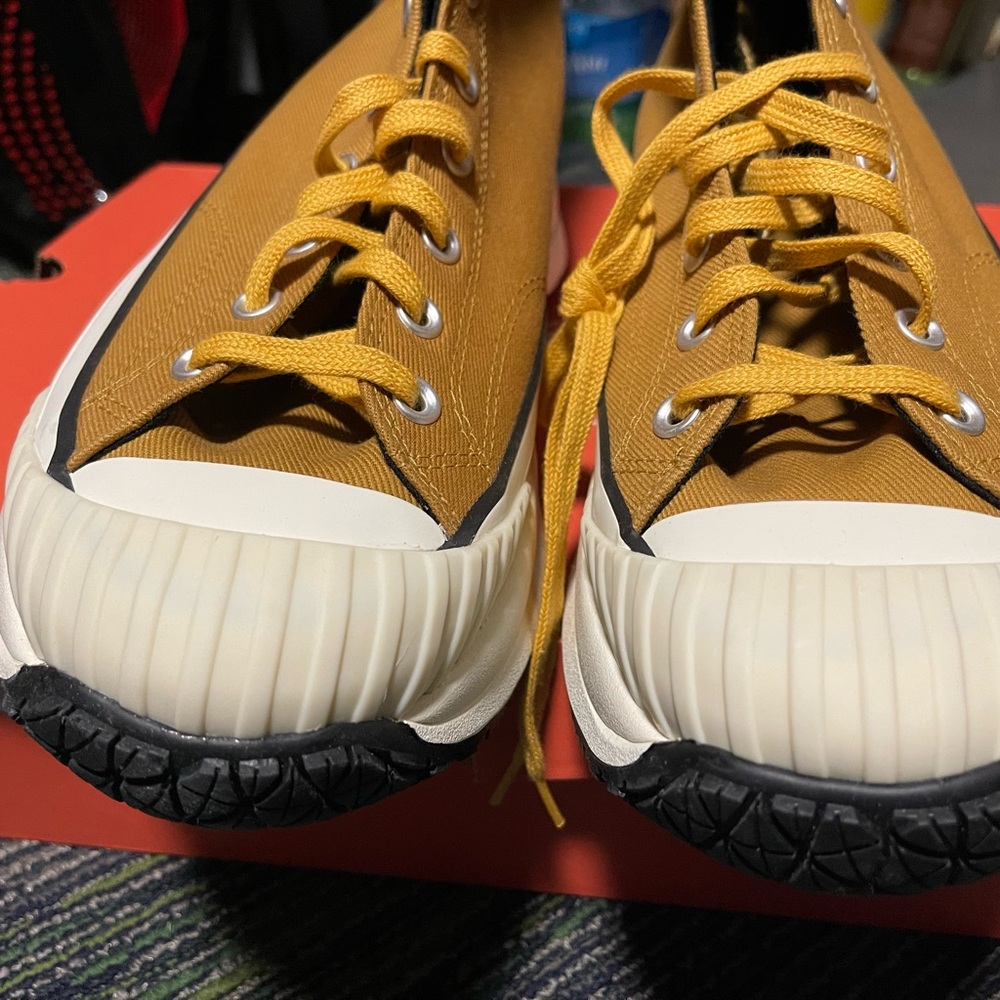 Mustard Yellow Canvas Sneakers